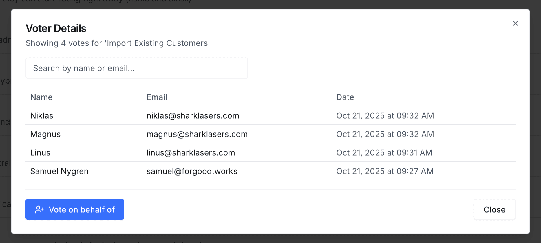 Feature attachment 1